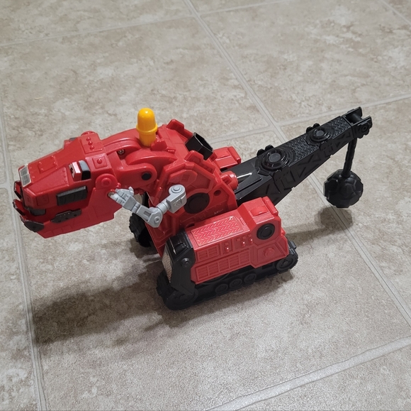 Dreamworks Toys Dinotrux 25 Ty Rux Truck Wrecking Ball Dinosaur Toy